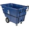 Global Industrial Heavy Duty Plastic Recycling Tilt Truck, 1/2 Cu.Yd. 1400 Lbs. Cap, Blue 984614HD - alternate 2